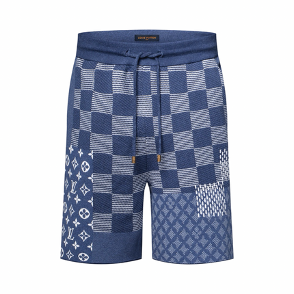 Knit Damier Shorts