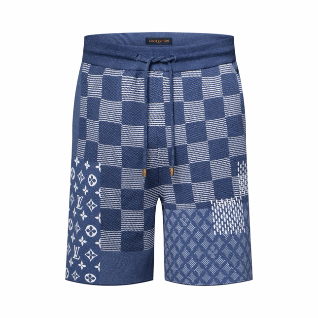 Knit Damier Shorts