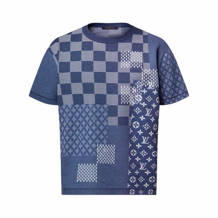 Knit Damier T-Shirt