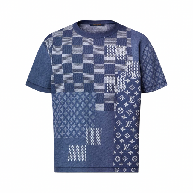 Knit Damier T-Shirt