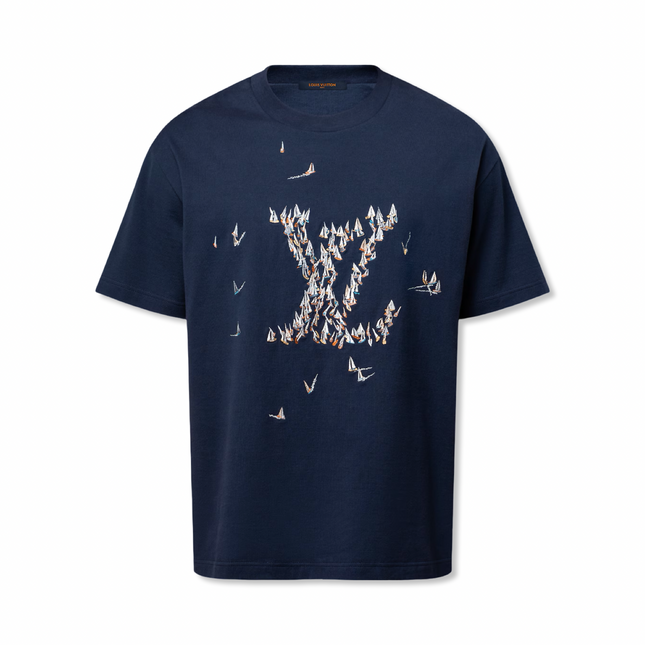 Boats Print T-Shirt