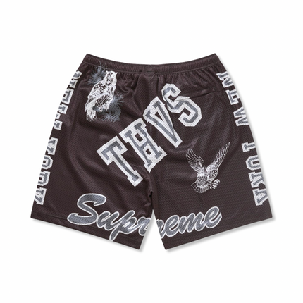 Varsity Mesh Shorts Black