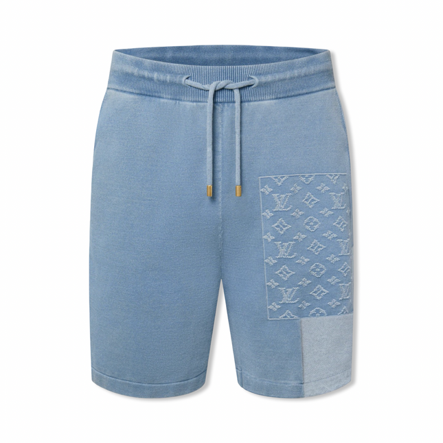 Monogram Patchwork Shorts